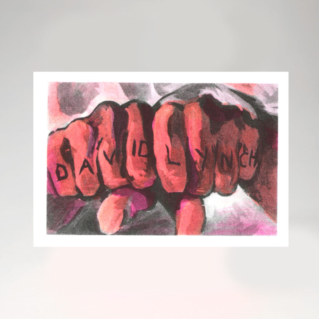 David Risograph Print