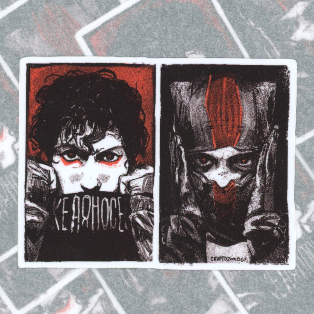 Breach sticker